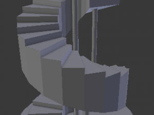 stairsfigurine Model Cetak 3D