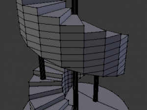 stairsfigurine Model Cetak 3D