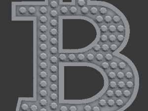 bitcoinnecklace 3D Модель