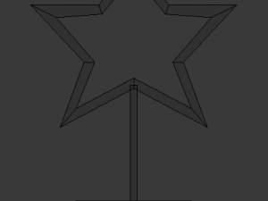 stardecoration 3D printmodel