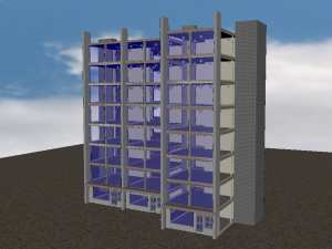 sky restaurant 3D Model