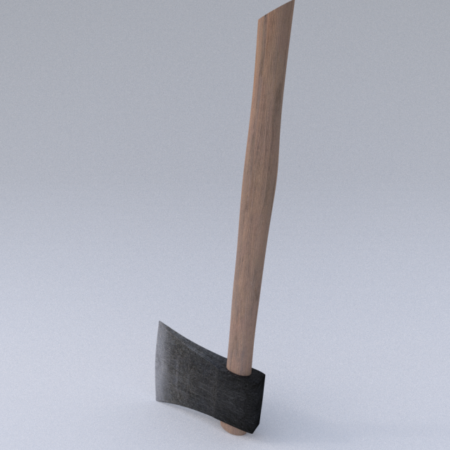 axe 3D मॉडल .c4d .max .obj .3ds .fbx .stl .blend 