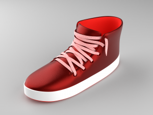 stylized shoes sneakers collection low-poly Modelo 3D