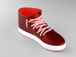 stylized shoes sneakers collection low-poly Modelo 3D