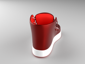 stylized shoes sneakers collection low-poly Modelo 3D