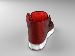 stylized shoes sneakers collection low-poly Modelo 3D