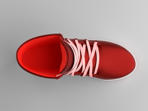 stylized shoes sneakers collection low-poly Modelo 3D