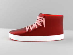 stylized shoes sneakers collection low-poly Modelo 3D