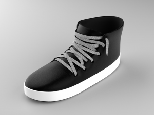 stylized shoes sneakers collection low-poly Modelo 3D