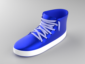 stylized shoes sneakers collection low-poly Modelo 3D