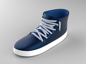 stylized shoes sneakers collection low-poly Modelo 3D