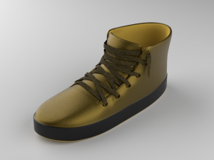 stylized shoes sneakers collection low-poly Modelo 3D