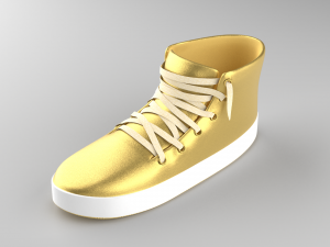 stylized shoes sneakers collection low-poly Modelo 3D