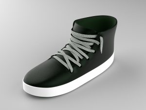 stylized shoes sneakers collection low-poly Modelo 3D