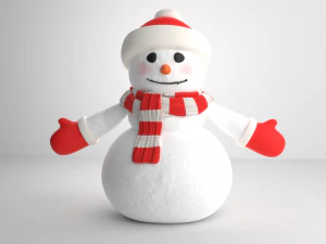 snowman 3D Model