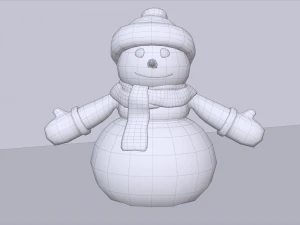 snowman 3D Model