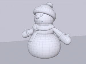 snowman 3D Model