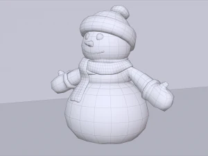 snowman 3D Model