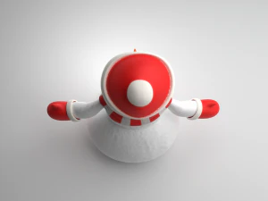 snowman 3D Model