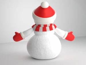 snowman 3D Model