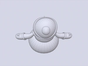 snowman 3D Model