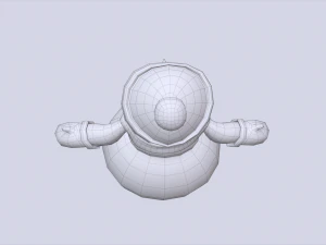snowman 3D Model