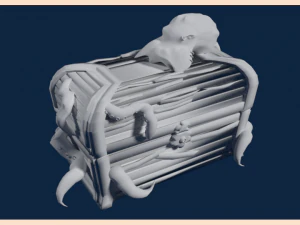 treasure chest of the sea 3D Model