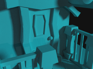 low poly house 3D Model