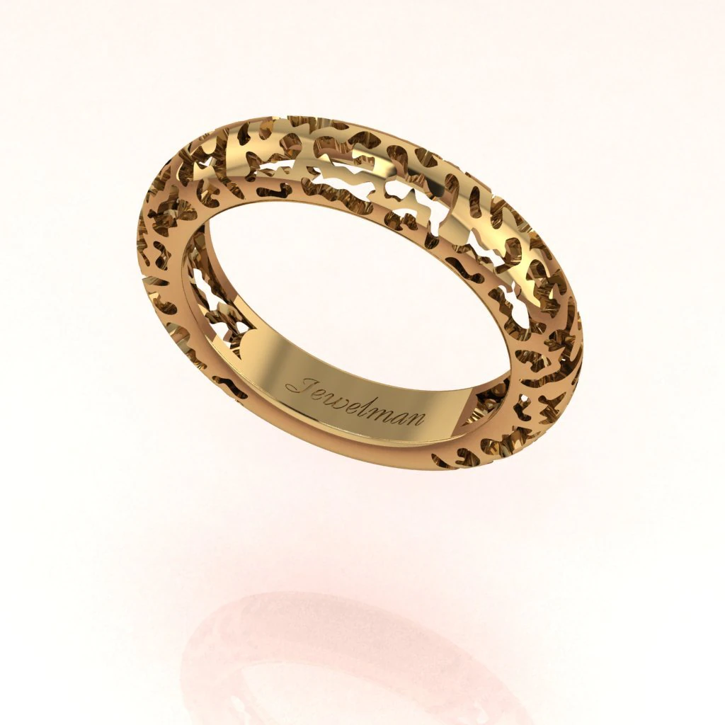 Ring Leopard 3D Print Model .c4d .max .obj .3ds .fbx .stl .blend