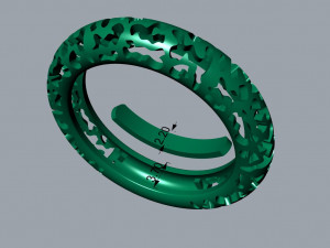 Ring Leopard Modelo de Impressão 3D