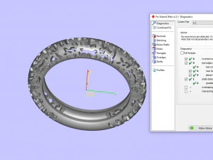Ring Leopard 3D Print Model