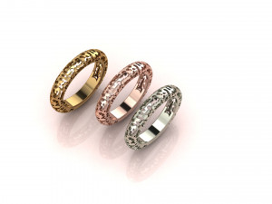 Ring Leopard Modelo de Impressão 3D