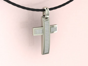 Cross Pendand 3D-Druckmodell