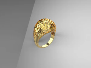 Butterfly ring 3D Print Model