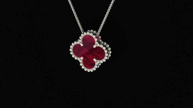 Fashion Jewelery Pendant Modello di stampa 3D .c4d .max .obj .3ds .fbx .stl .blend 