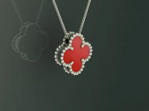 Fashion Jewelery Pendant 3D Print Model