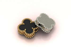 Fashion Jewelery Pendant Modello di stampa 3D