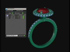 Round Ring 3D Print Model
