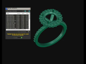 Round Ring 3D Print Model