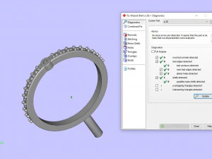 Round Ring 3D Print Model