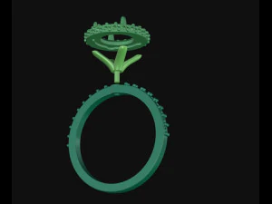 Round Ring 3D Print Model