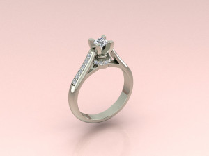 Ring Queen Model do druku 3D