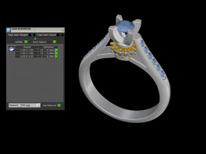 Ring Queen 3D Print Model