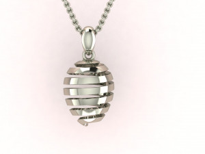 Egg Fashion Jewelery Pendant 3D प्रिंट मॉडल