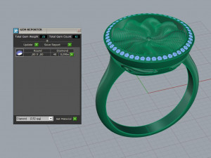 Transparent enamel ring 3D Print Model
