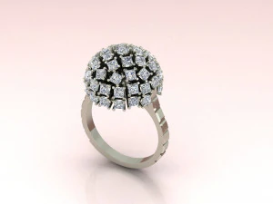 Ring Princess 3D Print Model