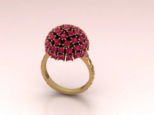 Ring Princess 3D Print Model