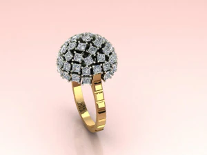Ring Princess 3D Print Model