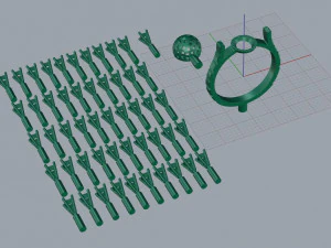 Ring Princess 3D Print Model