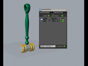 Hammer pendant 3Dプリントモデル